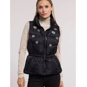 Generation Love Jenia Crystal Puffer Vest Sold Out, Size L